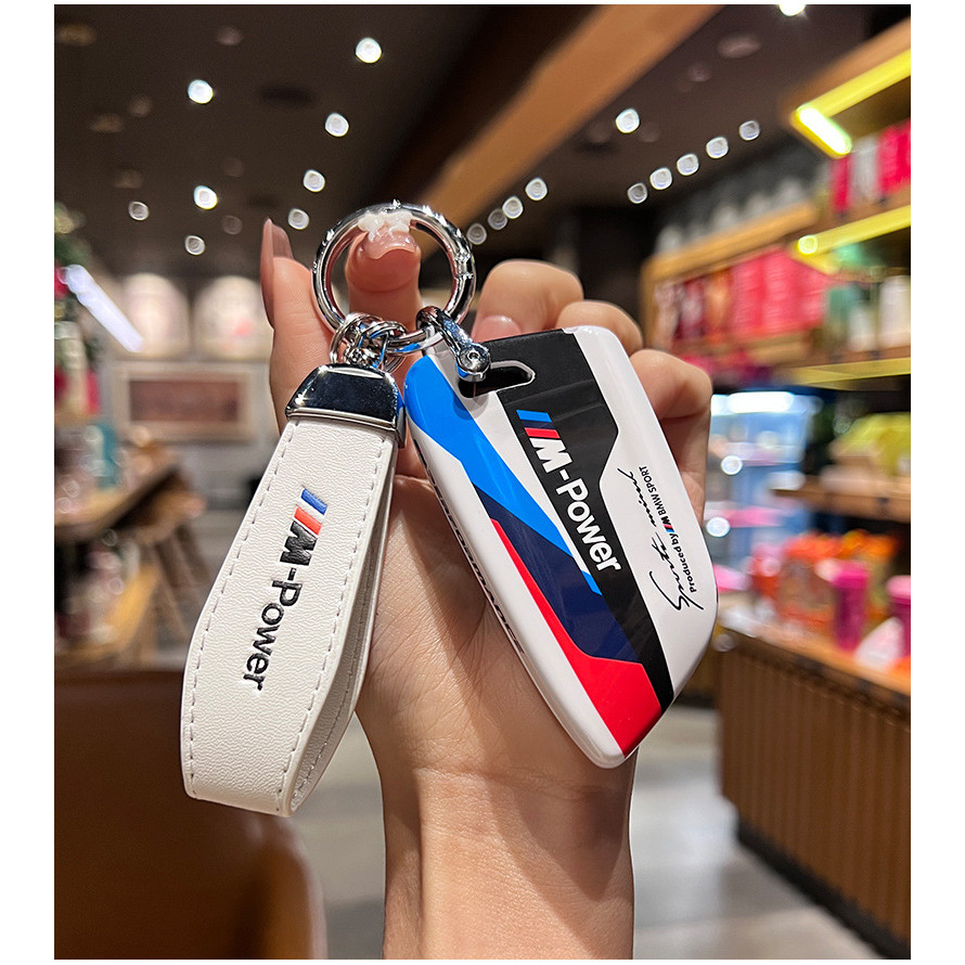 กระเป๋าใส่กุญแจ BMW รุ่นใหม่สำหรับซีรีส์ 3 ซีรีส์ 5 เข้ากันได้กับ X1 X2 X3 X4 X5 เคสใบมีด 3 Series 5 Series 530 รถ i3 Men ix3 ราคา ถูกที่สุด ดีลบีเคเค แกลเลอรีภาพที่ 7