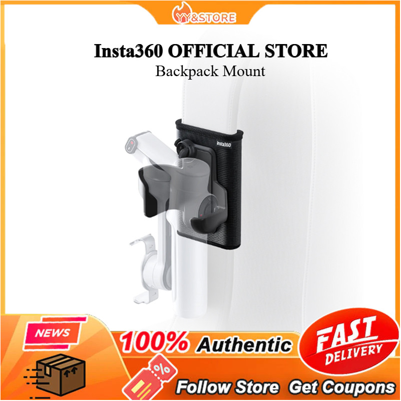Original New Insta360 Flow 2 Pro Backpack Mount bracket เหมาะสําหรับอุปกรณ์เสริม Flow 2 Pro