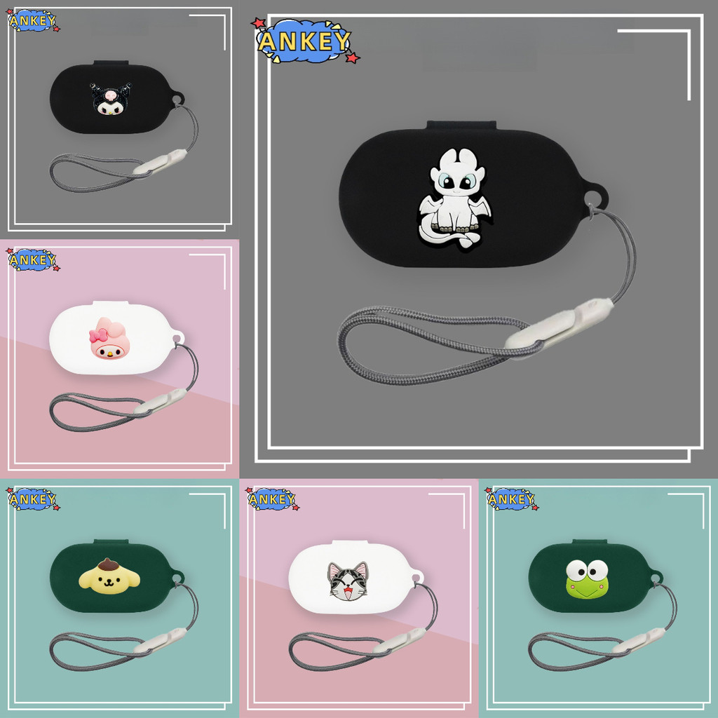for Anker Soundcore V30i V20i Case Earphone Silicone Earbuds Cute Girl Soft Protective Headphone Cov