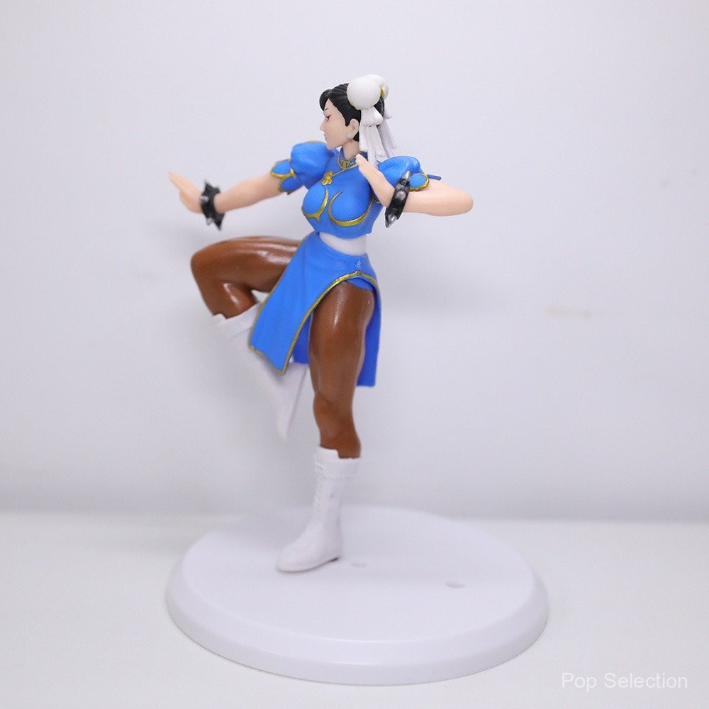 15.5ซม. Capcom Fighting เกม Street Fighter Chun-Li Kung Fu เดสก์ท็อปรูปปั้นคอลเลกชันตกแต่ง PVC Action figures ตุ๊กตาของเล่น - รูปที่ 4