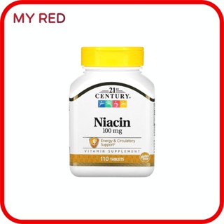 21st Century, Niacin, 100 mg, 110 Tablets