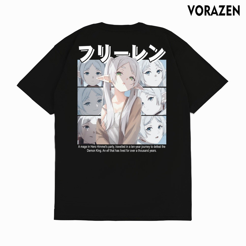 เสื้อยืด FRIEREN | FRIEREN BEYOND JOURNEYS END PREMIUM QUALITY ANIME T-SHIRT