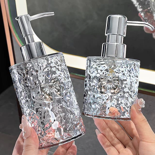 ขวดปั้ม ขวดปั้มของเหลว ขวดปั้มพลาสติกสีใส ใส่สบู่เหลว ใส่ยาสระผม ใส่โลชั้น ขนาด 420/450 ML