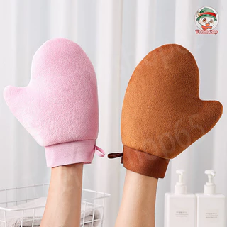 ถุงมือทาผิว ทาโลชั่น ใช้ซ้ำได้ ใช้ทาแทนมือเพื่อให้ผิวได้เรียบเนียน สม่ำเสมอมากยิ่งขึ้น ไม่เลอะมือ