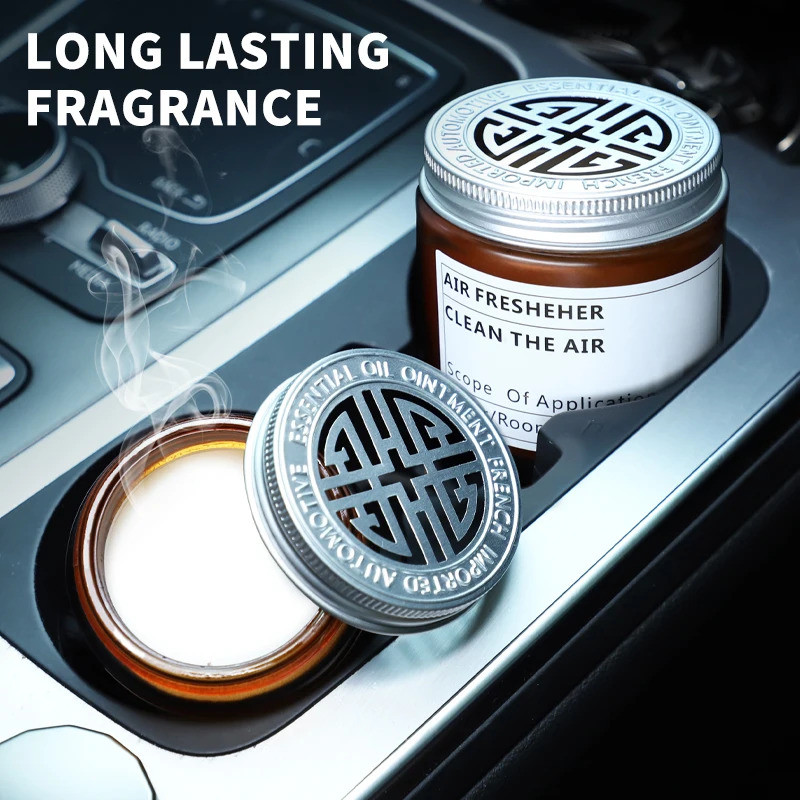 Car Air Freshener Car Cup Holder Aromatherapy Solid Balm Long-lasting Car Perfume Car Gulong Perfume