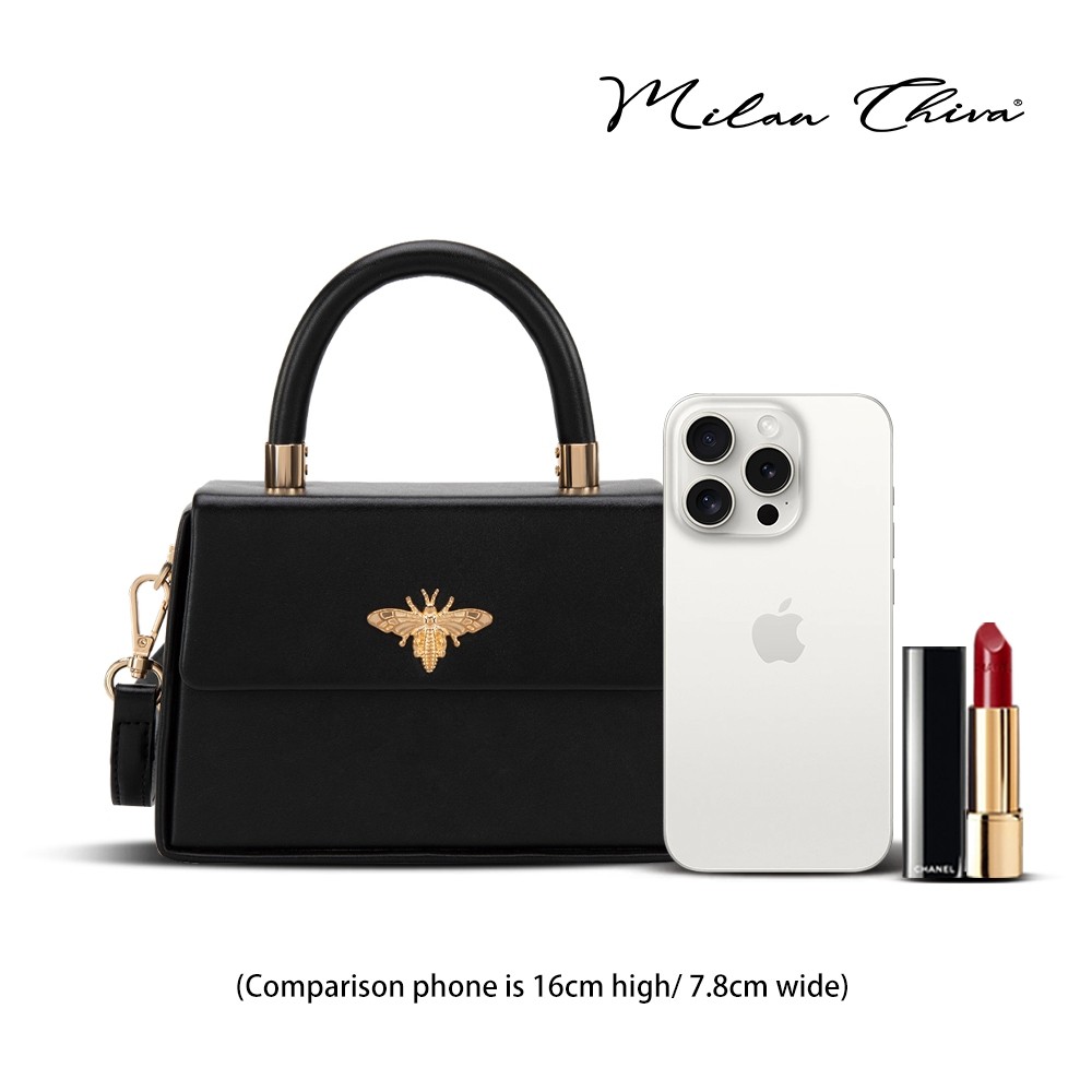 Milan Chiva รุ่น Handbags Bags  กระเป๋าสะพายข้าง กระเป๋าถือคล้องมือ ทรงเหลี่ยม