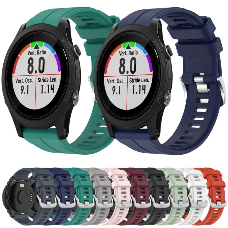 จัดส่งในวันเดียวกันสําหรับ Garmin Approach S62 22mm สายนาฬิกาซิลิโคนกีฬา