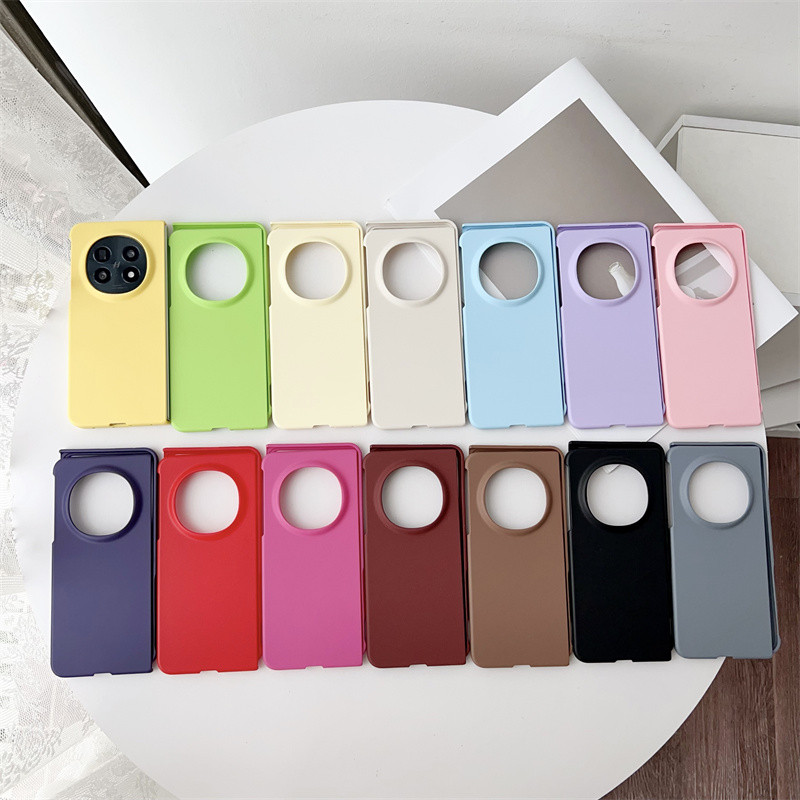 Slim Matte Macaron Hard PC เคสโทรศัพท์ OPPO Find N5 ป้องกันกันกระแทก OPPO Find N3