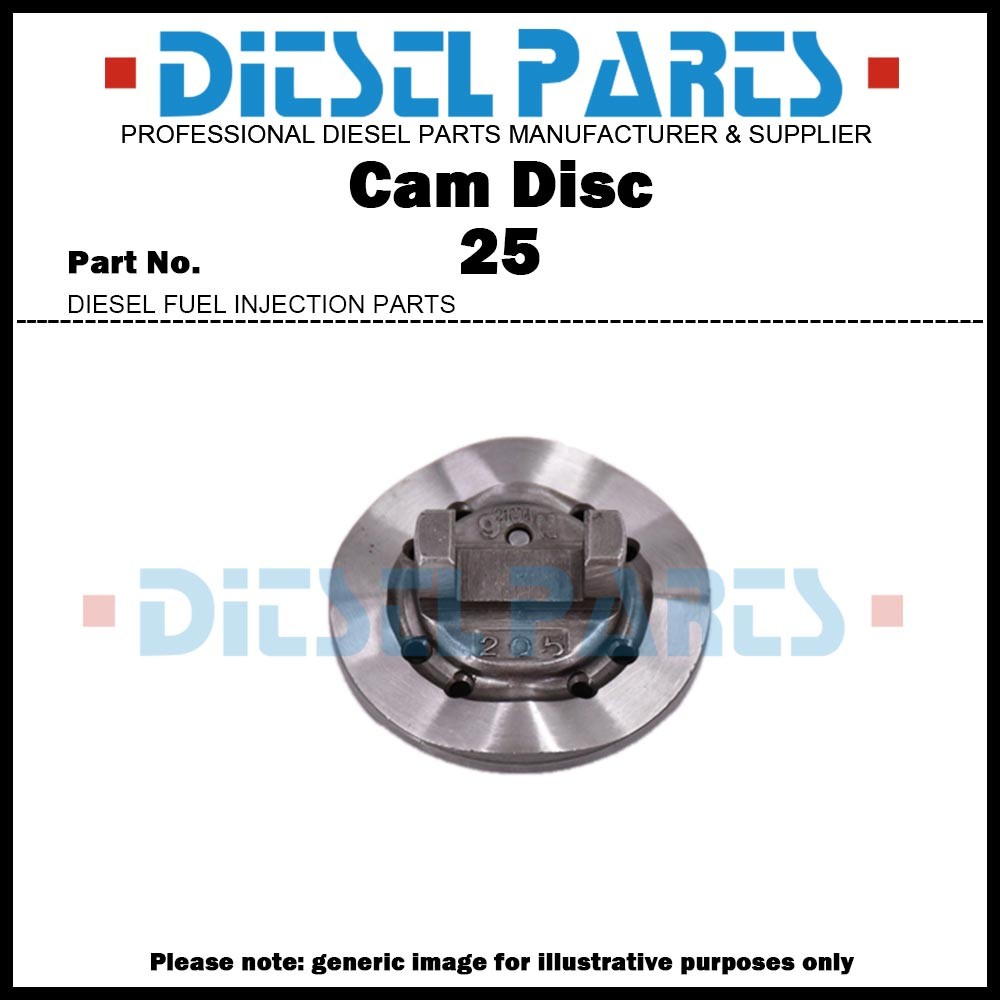 Cam Disc 25 Cam Plate 096230-0250 22130-6A770 สําหรับ Toyota Town Ace Lite Ace Corolla 2C 2CT 3CT / 