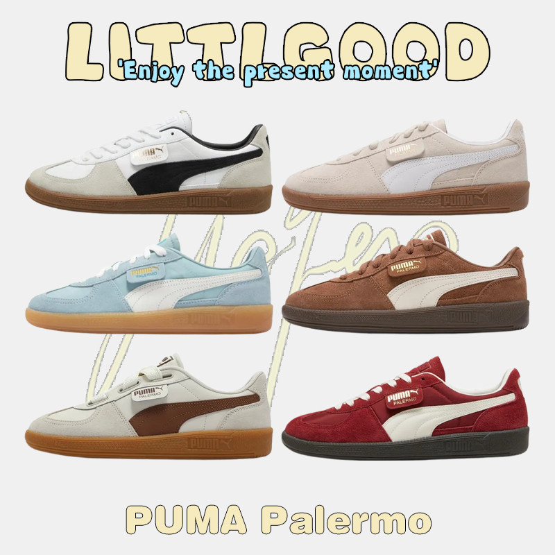 🎈Pre Order พร้อมส่งของแท้💯 Puma Palermo COLLECTION - ผู้ชายผู้หญิง รองเท้าผ้าใบ
