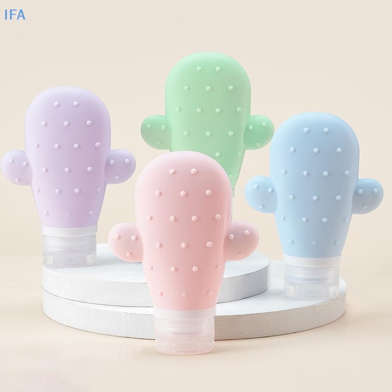 IFA 90ML Travel Botttle ขวดรีฟิลโลชั่นซิลิโคนอ่อนนุ่มแชมพูคอนเทนเนอร์โลชั่นเครื่องสําอางบีบหลอดที่ว่างเปล่า Sub-Botling ดี