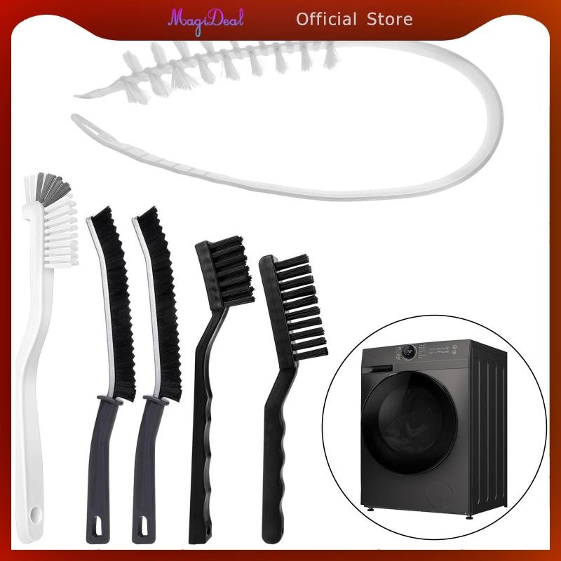 MagiDeal ชุดแปรงทําความสะอาดเครื่องซักผ้า Compact Sturdy Drum Laundry Cleaner Brush