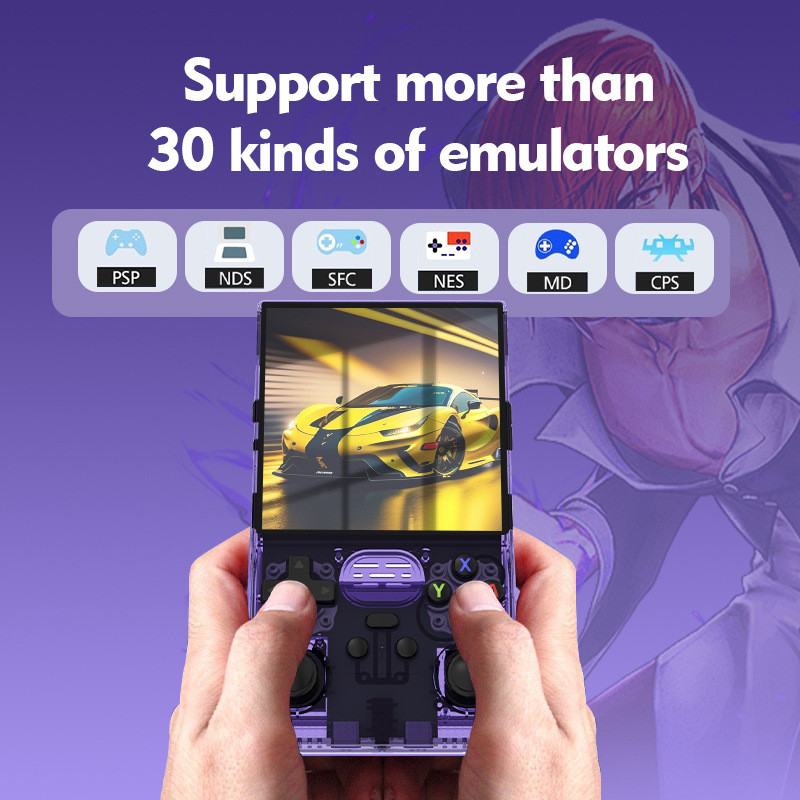 สินค้าใหม่ R39 Max Kaiyuan คอนโซลเกมมือถือแบบพกพา Retro อาเขตเกม Nostalgic GBA Retro Classic Arcade