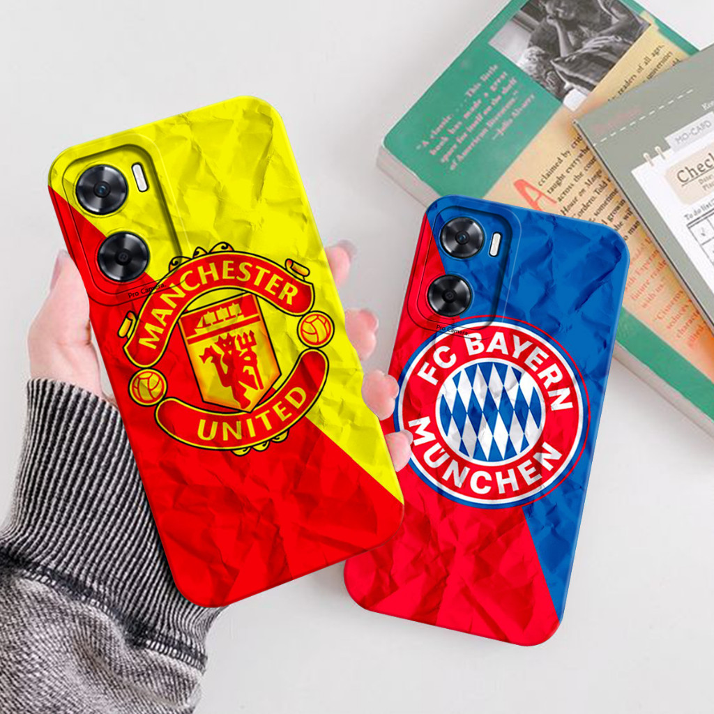 Softcase Oppo A57 4G 2022/Oppo A77s 4G 2022 Football Motif - เคสล่าสุด - เคสฟุตบอล - เคสสปอร์ต - เคส