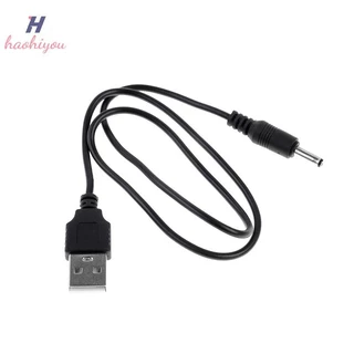 <haohiyou> USB ตัวผู้เป็นปลั๊ก 3.5 มม. สายชาร์จสายไฟสําหรับแท็บเล็ตพีซี