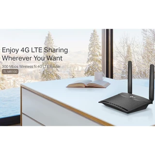 TP-LINK MR100 4G ROUTER WIRELESS N300 เราทเตอร์ใส่ซิม รองรับ 4G เครือข่ายในไทย