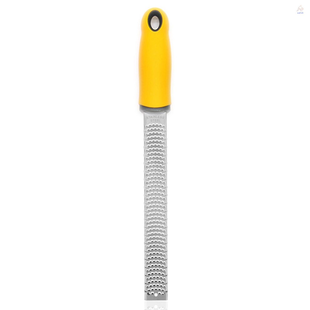 Citrus Zester ชีสเครื่องขูดสแตนเลส Citrus Zester เครื่องขูดพร้อมที่จับ Lemon Zester สําหรับห้องครัว