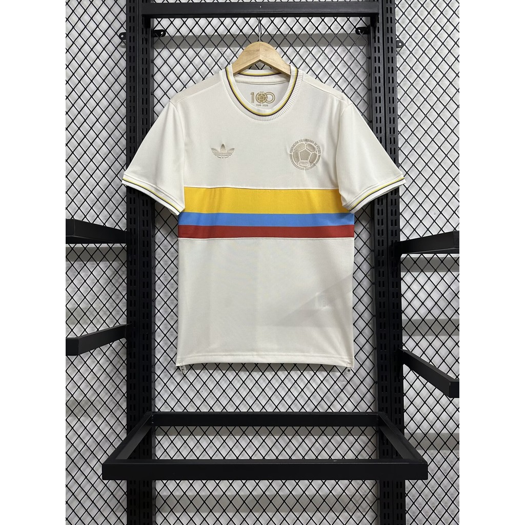 2425 Colombia 100th Anniversary Edition Football Top High Quality Fan Version Jersey