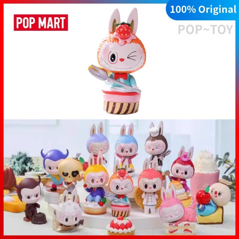 POPMART LABUBU The Monsters Patisseries Series POP MART Official [100% ของแท้]