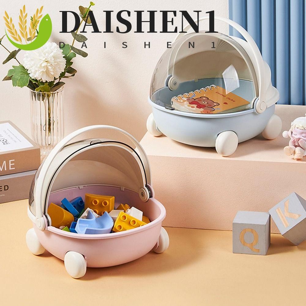 Daishen1 กล่องเก็บกุญแจ ตั้งโต๊ะ กันฝุ่น ขนาดใหญ่ ทนทาน ลายการ์ตูนน่ารัก สร้างสรรค์