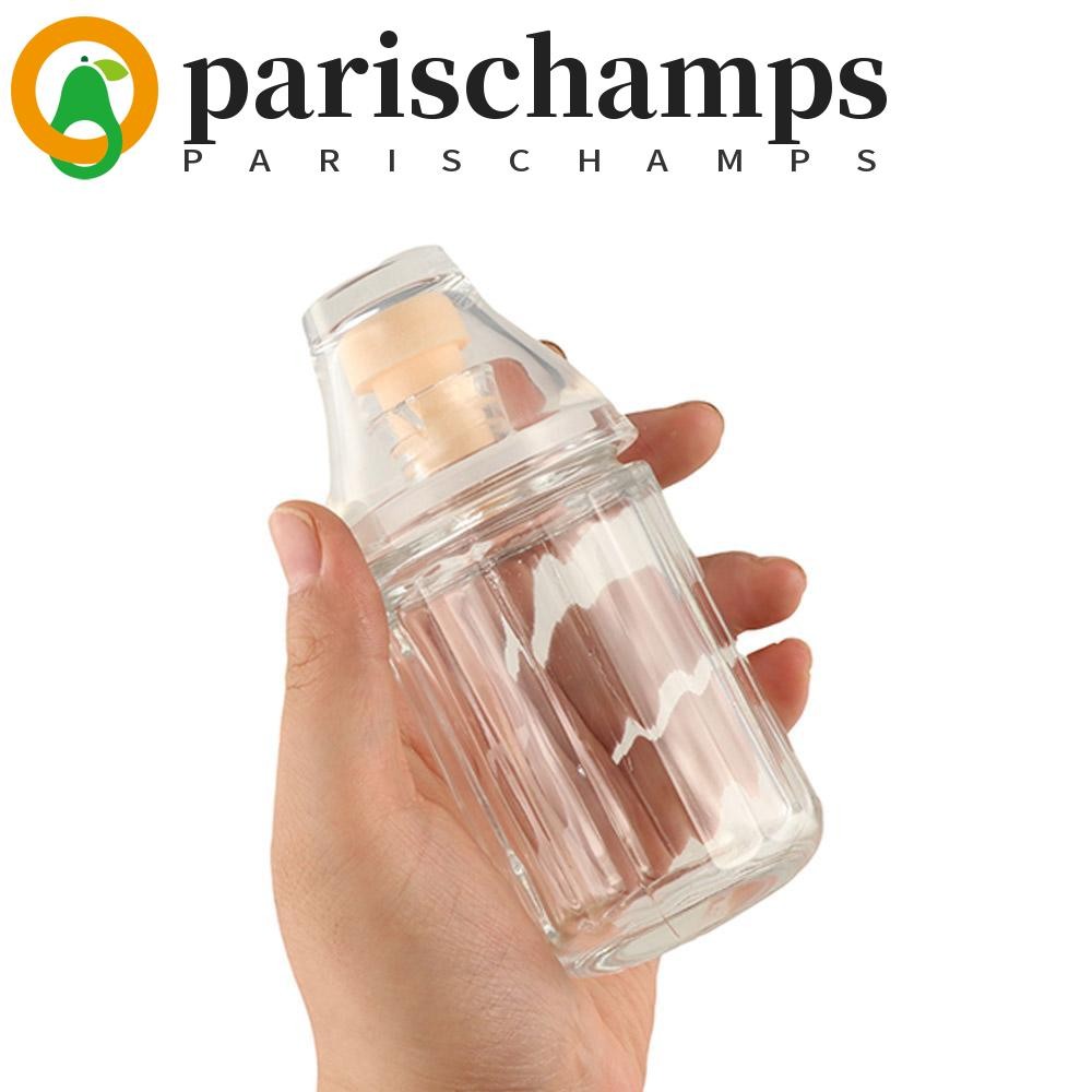 Parischamps ขวดเหล้าวิสกี้, 100ML ขวดเหล้าไวน์น่ารัก, ขวดเหล้าไวน์คลาสสิกแก้วใส Barware สก๊อต