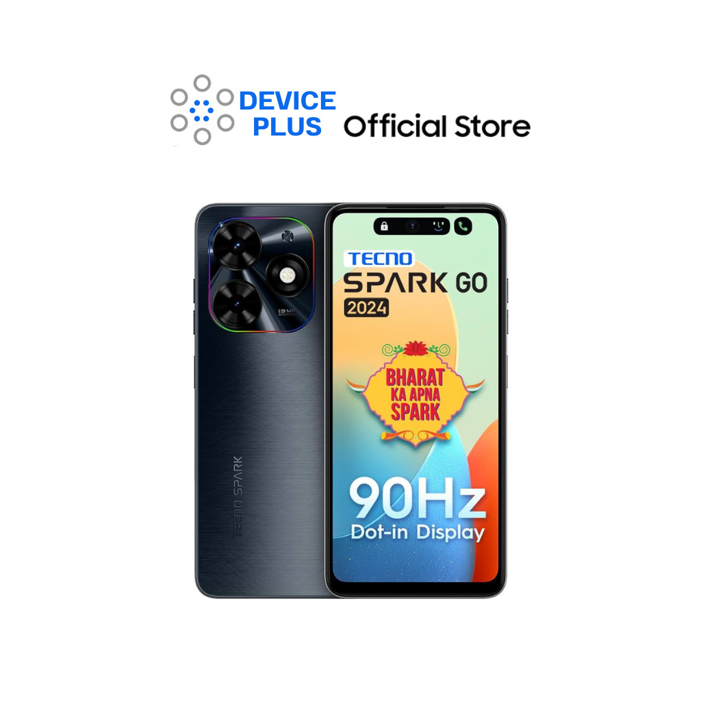 TECNO SPARK GO 2024 (3/64) (4/128) ประกันศูนย์ 12 เดือน [หน้าจอ 6.6 นิ้ว แบต 5000mAh]