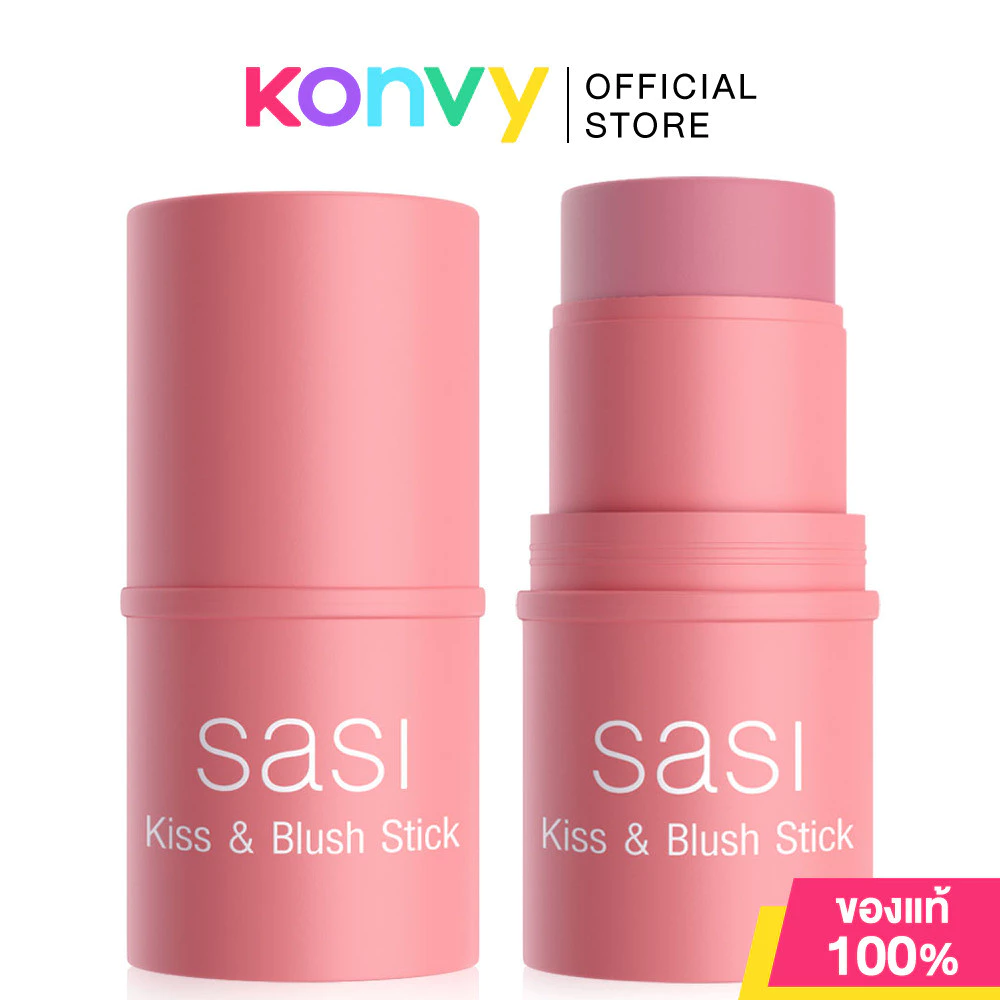 SASI Kiss & Blush Stick 4g ศศิ บลัชออนแท่งแบบครีม thumbnail 5