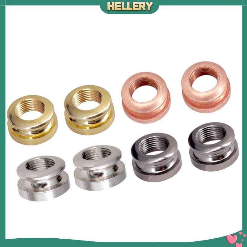 [HelleryTH] 2 ชิ้นสายกีตาร์สายคล้องคอล็อค Straplocks Jack สําหรับกีตาร์ไฟฟ้า