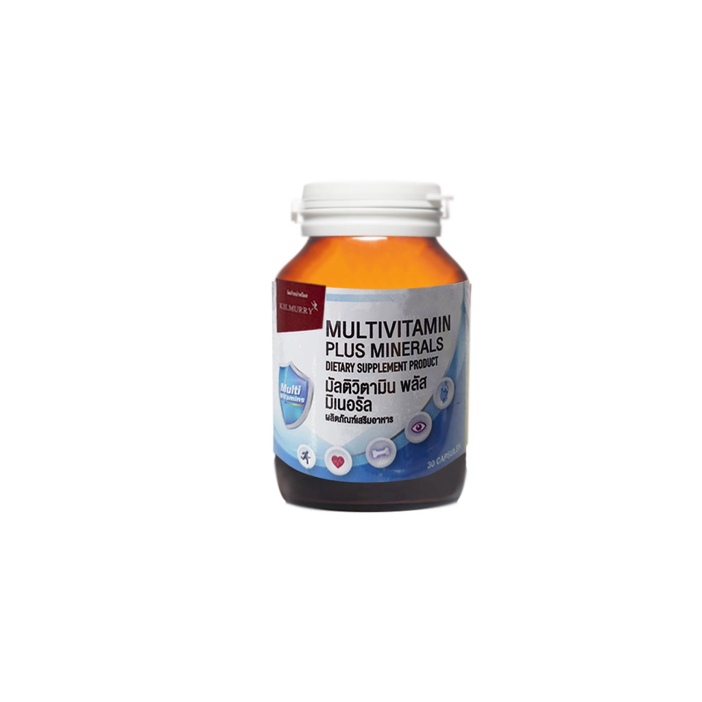 Kilmurry multivitamin plus minerals 30  เม็ด วิตามินรวม