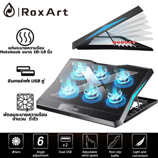 Notebook Cooling Pads พัดลมระบายความร้อน 2 USB 12-18 นิ้วสีย…
