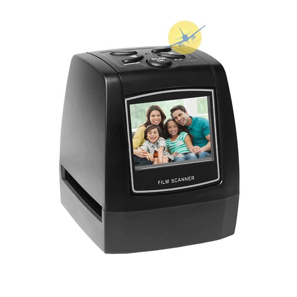 Build-in Converter Viewer Software 35mm 135mm Film Scanner 35mm 2.4" Lcd Eomy 2.4[19][มาใหม่] Stock]