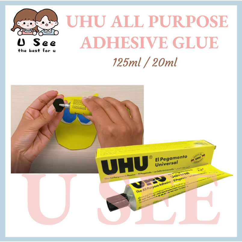 UHU กาวติดอเนกประสงค์ / กาวติดแน่น 125ml/20ml