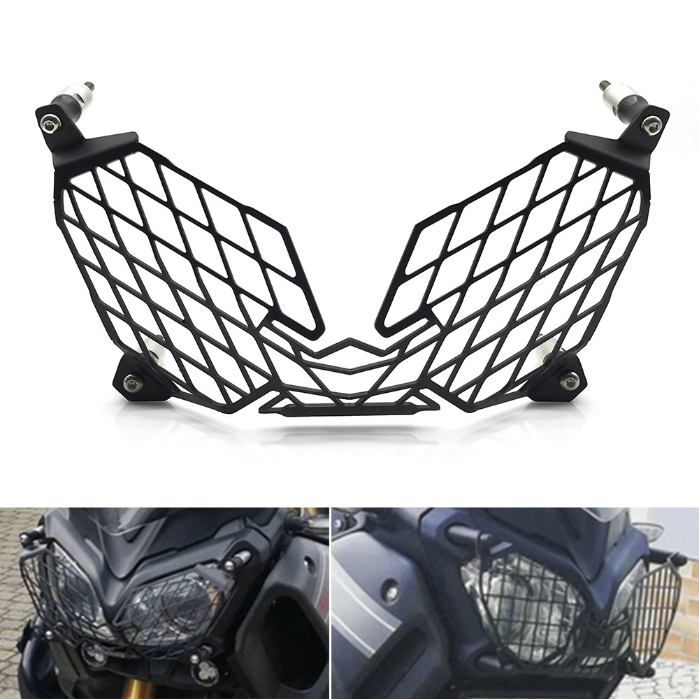 ไฟหน้ารถจักรยานยนต์ Grille Shield Guard ไฟหน้า Protector สําหรับ Yamaha Super Tenere XT1200Z XTZ1200 2010-2021 อุปกรณ์เสริม