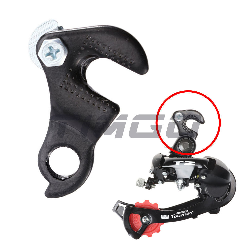 Mtb จักรยานเสือภูเขาด้านหลัง Derailleur Hanger Tail Hook Dropout Converter อะแดปเตอร์เหมาะกับกรอบเก่าแขวน Mount เปลี่ยนโดยตรง Mount