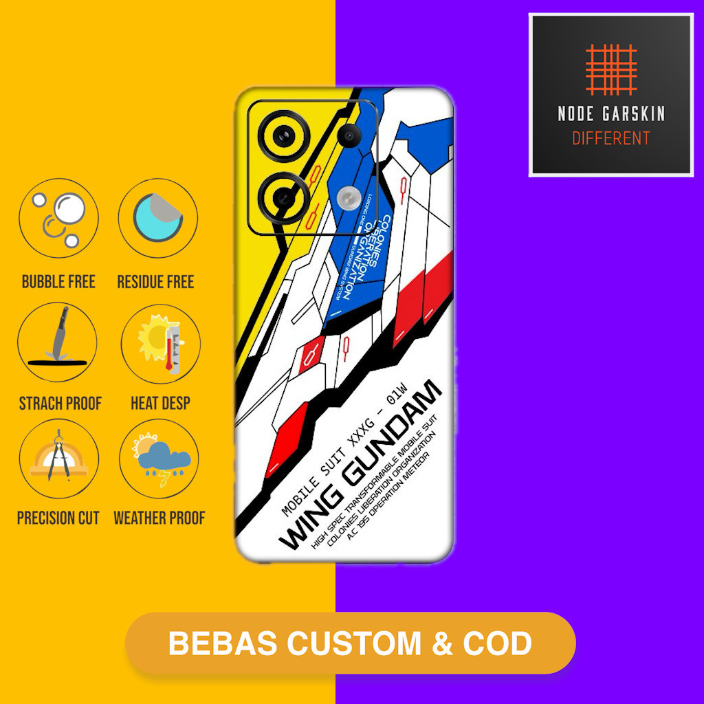 Garskin Skin Protector สําหรับ Redmi Note 13 5G Fullbody หรือ Backonly - gndm series รหัส pob7