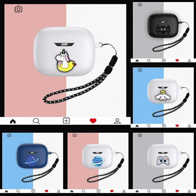 Jam03 JBL TUNE BEAM Case / TUNE BEAM 2 เคสซิลิโคนชุดป้องกันฝุ่นสําหรับ JBL TUNE BEAM / BEAM2 / BUDS 