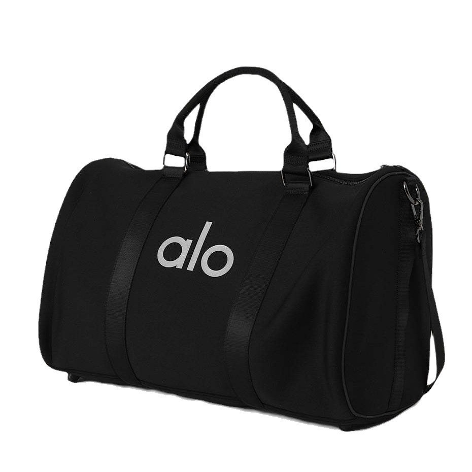Alo yoga กระเป๋าถือด้านข้างซิปแห้งเปียกแยกกระเป๋า Neoprene Travel กระเป๋ากีฬา Arlo yoga