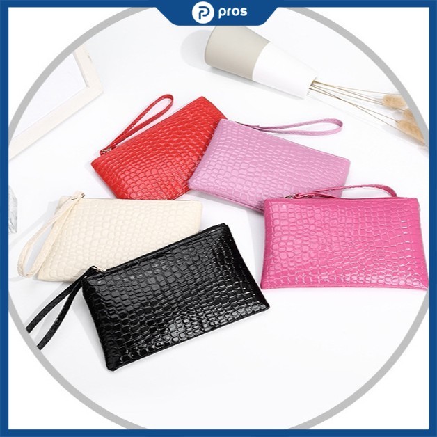 𝗣𝗥𝗢𝗦 กระเป๋าสตางค์แบบคลัช มีสายคล้องมือ ด่วน️️ถูกและดีที่นี้เท่านั้น ️️