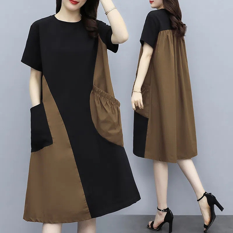 เดรสยาว dress ชุดเดรสยาว skirt ชุดเดรส กระโปรง