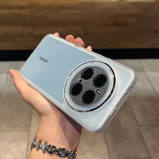 สําหรับ Honor Magic 7 Pro 6 5 Lite 5Pro 5G TPU ซิลิโคนนุ่มโปร่งใสสําหรับ Magic7 Pro 6Pro กล้องเกราะป้องกันกันชน