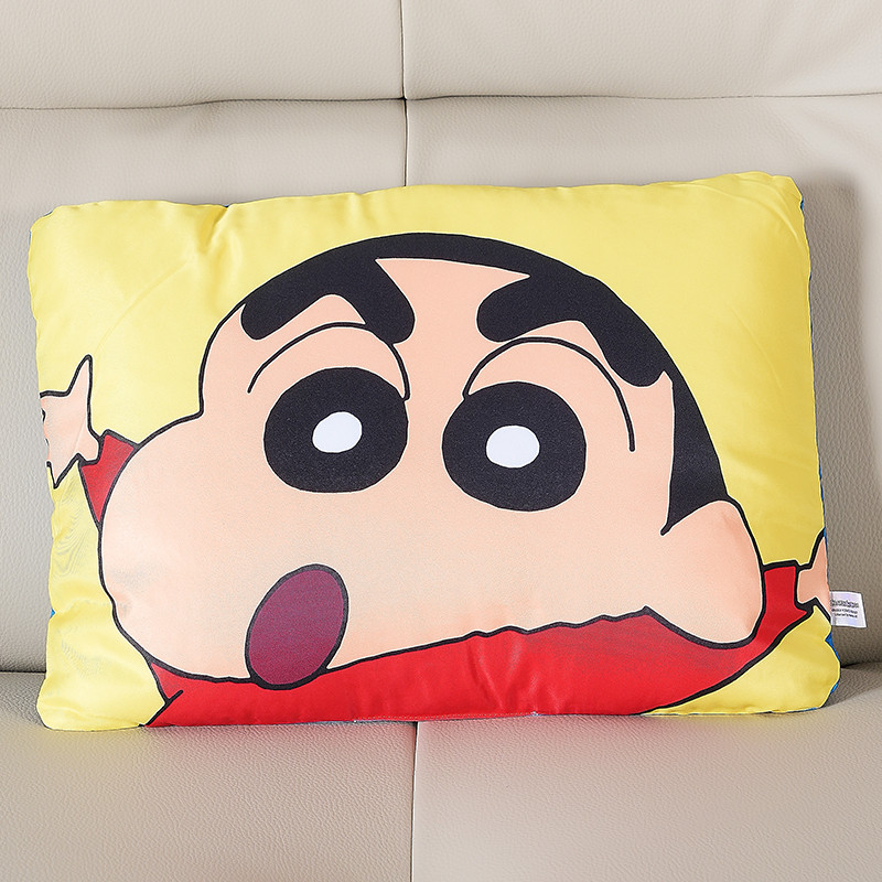 ของแท้เครยอนชินจังหมอนหมอนชินจังชินจังชุดนอนหัวใหญ่เบาะตุ๊กตารูปทรงพิเศษพิมพ์สองด้านน่ารักสํานักงานค