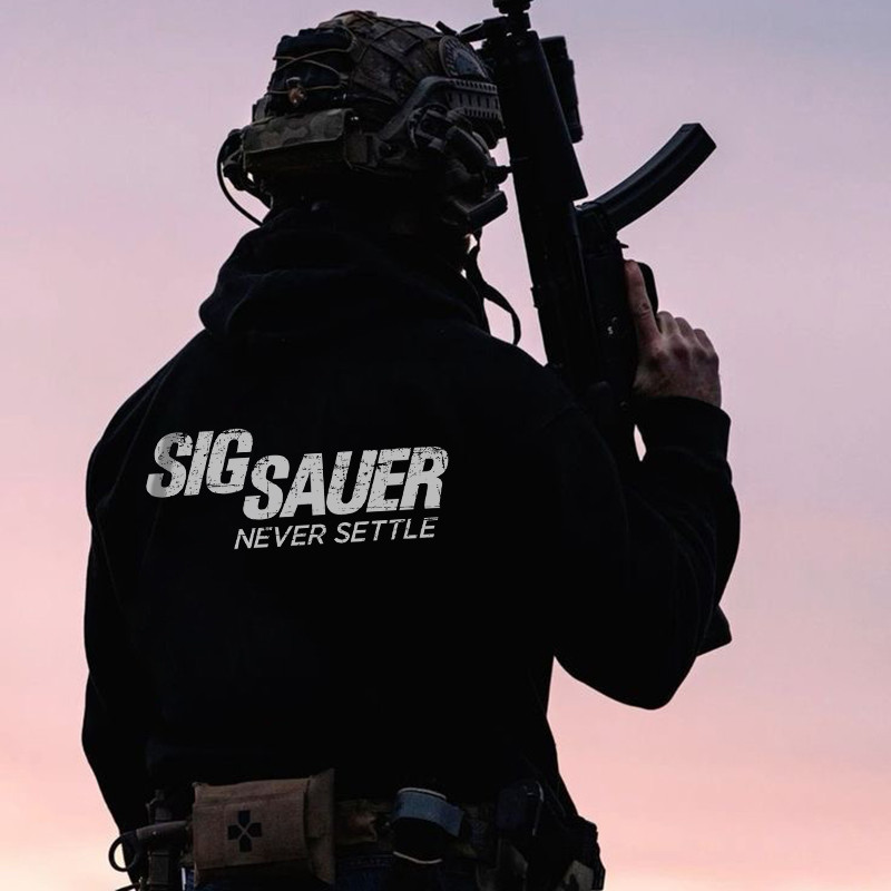 Hardman Club Machinery ยี่ห้อ Sig Sig Sauer Theme Hoodie Hoodie Hoodie