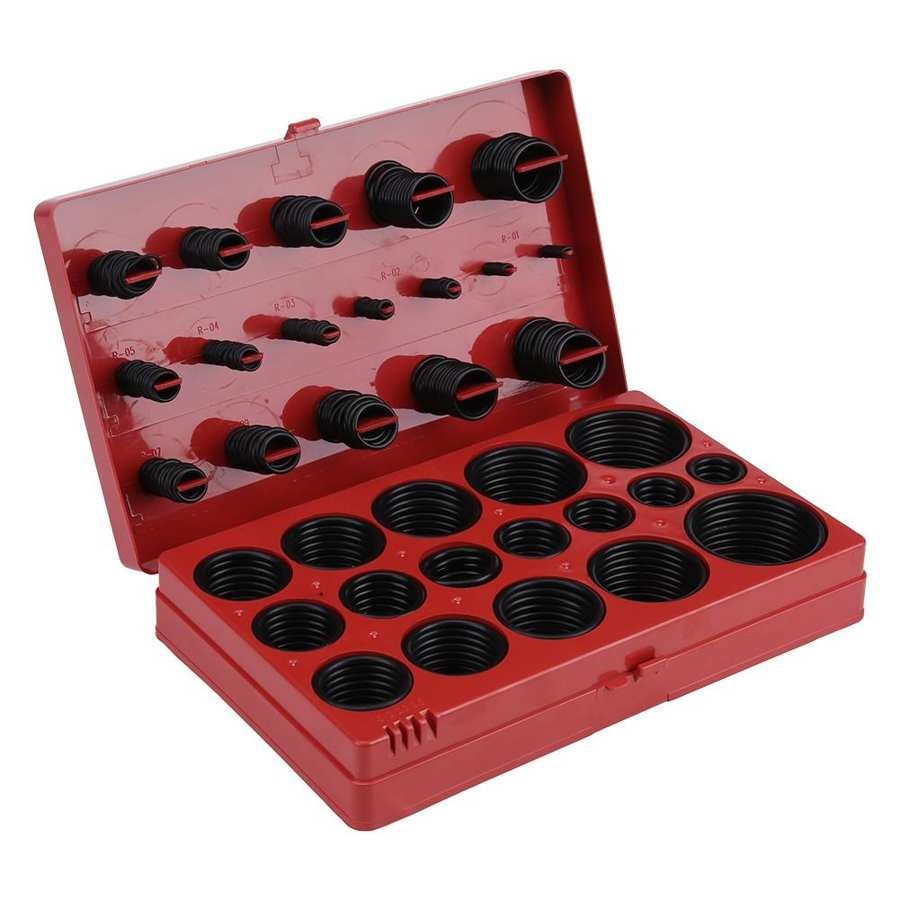 【พร้อมส่ง】ยางโอริง ชุดยางวงแหวน อเนกประสงค์ คุณภาพสูง 419 ชิ้น O-Ring 419pcs พร้อมกล่องพลาสติก (กล่องแดง) ราคา ถูกที่สุด ดีลบีเคเค แกลเลอรีภาพที่ 8