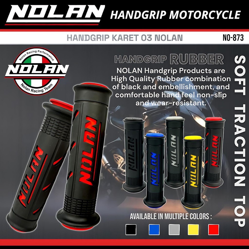 ปลอกแฮนด์ NOLAN 03 Nolan 873 Universal รถจักรยานยนต์ทั้งหมด