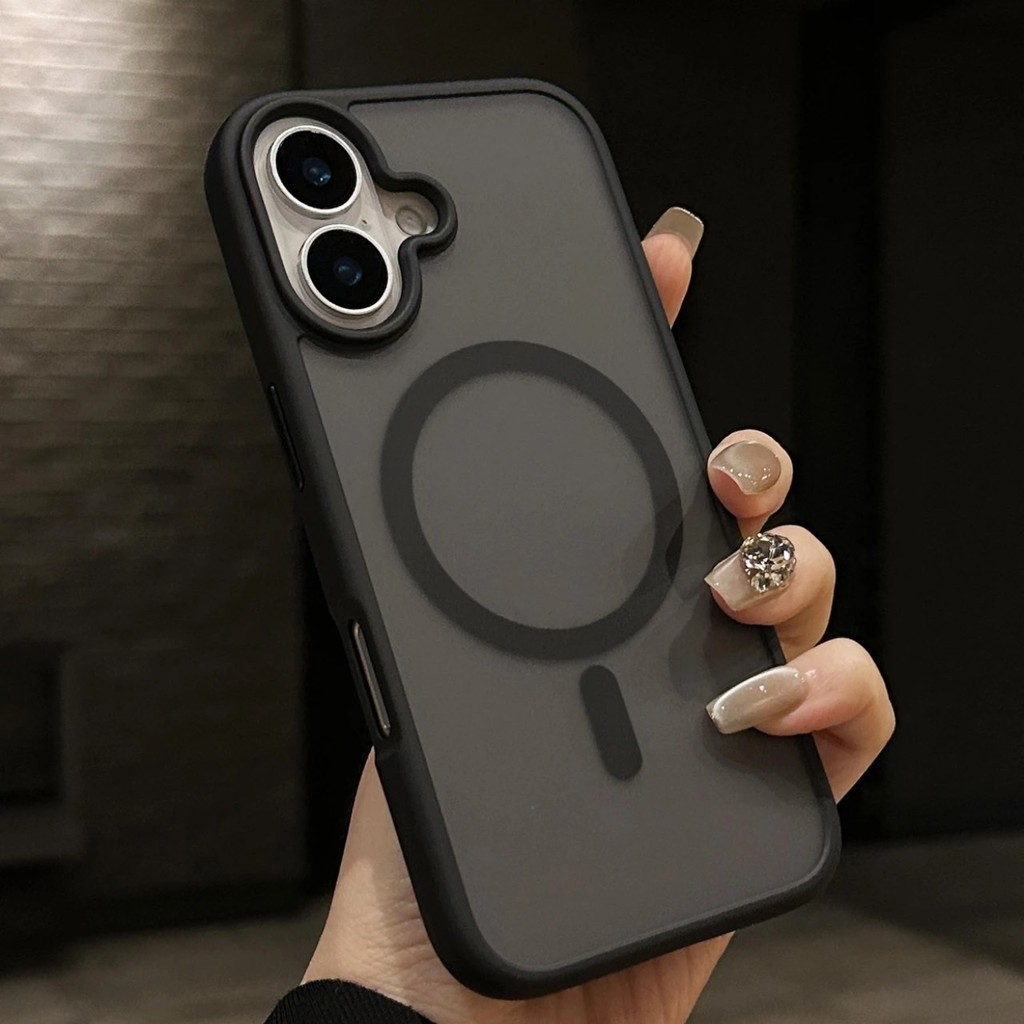 เคสผิวด้าน ชาร์ได้ Magnetic Matte สำหรับ iPHONE 11 11PM 12 12PM 13 13PM 14 14PM 15 15PM 16 16PM Pro 