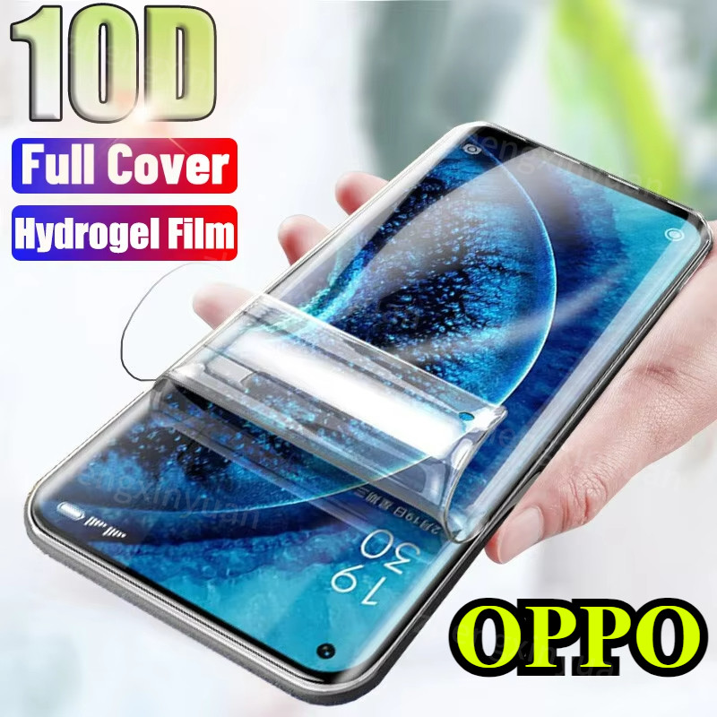 สําหรับoppo Reno 12 11 10 9 8 7 Pro Plus 8T 4G 5G 11F 6Z 2024 ป้องกันหน้าจอฟิล์มHydrogelนุ่มสําหรับReno8T 10Pro 12Pro 8Pro 8Z 7Z 10 6 5 12F Reno11 F 11Pro