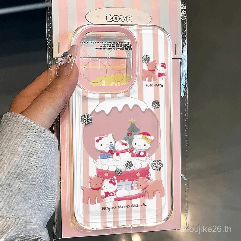 เคสมือถือ16PROMAX สำหรับไอโฟนลูกแก้วตุ๊กตาหิมะสำหรับ iphone15ใหม่สำหรับแอปเปิ้ล14/13/12/11 tfjq