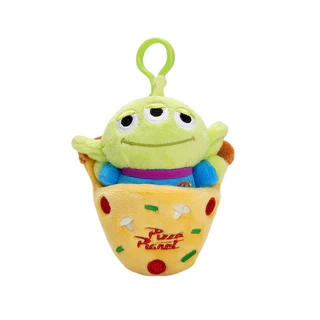 Disney Toy Story Alien น่ารัก Kawaii สามตา Boy Plush จี้กระเป๋านักเรียนกระเป๋าเป้สะพายหลังจี้พวงกุญแจตุ๊กตาของเล่นของขวัญวันเกิดของขวัญคริสต์มาส
