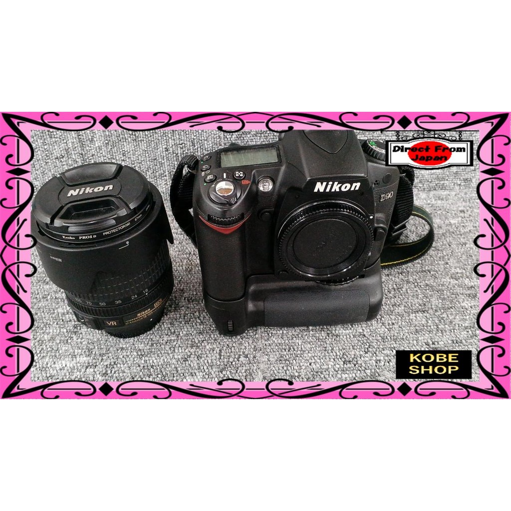 【ส่งตรงจากญี่ปุ่น】 ชุดเลนส์ NIKON D90 กล้องดิจิตอล SLR 【สินค้ามือสอง】