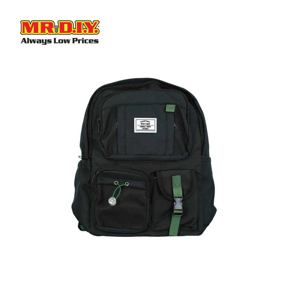 MR.D.I.Y กระเป๋าเป้สะพายหลัง สไตล์วินเทจ ขนาด 44x30x14 ซม.